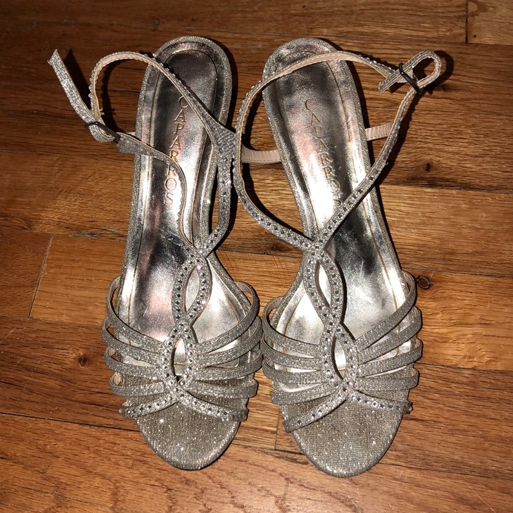 Caparros bridal low heels